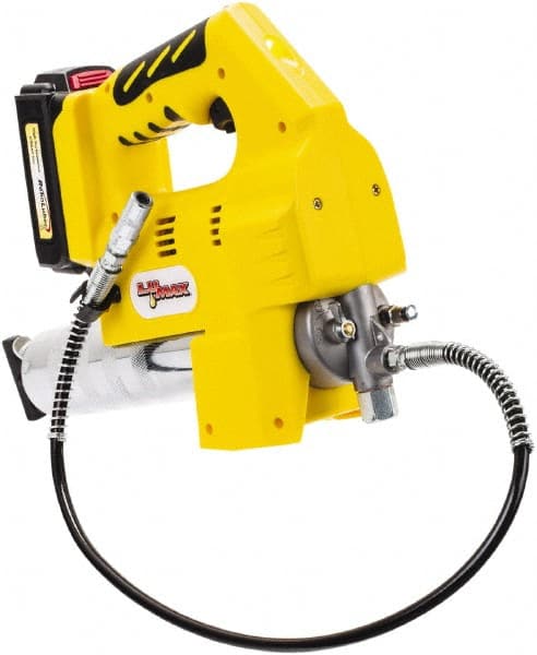 Battery Powered Grease Gun: 10,000 psi Max, 14 oz Cartridge MPN:LX-1182