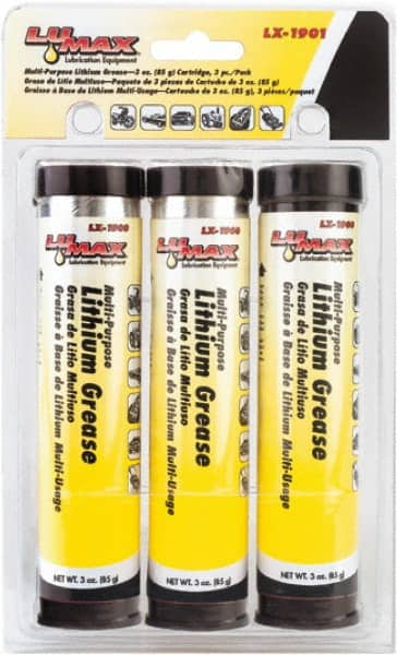 General Purpose Grease: 3 oz Cartridge, Lithium MPN:LX-1901