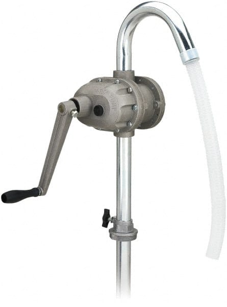 Rotary Hand Pump: 0.25 gal/TURN, Oil Lubrication, Aluminum & Steel MPN:LX-1322