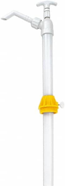 Lever Hand Pump: 0.06 gal/TURN, Oil Lubrication, Polypropylene MPN:LX-1332