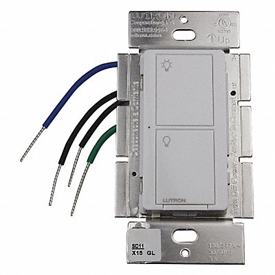 Wireless RF Switch 120 to 277VAC White MPN:PD-5S-DV-WH