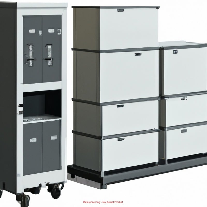 AV Cart 3 Shelves w/Black Legs 42 H MPN:WT42GY-B