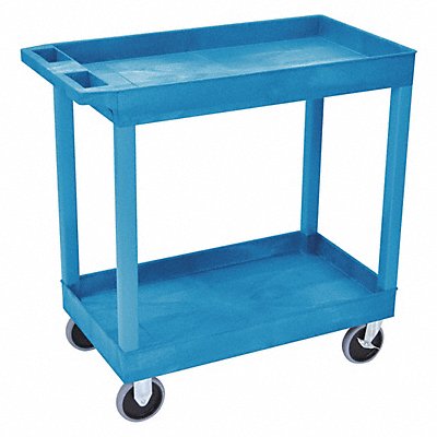 High Capacity (2)Tub Shelves Cart MPN:EC11HD-BU