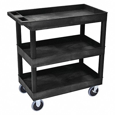 High Capacity (3) Tub Shelves Cart MPN:EC111HD-B