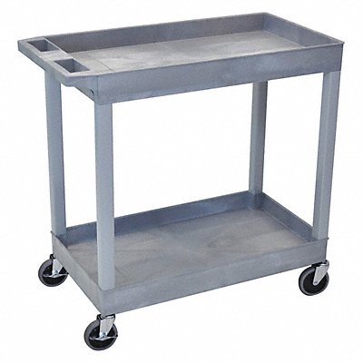 High Capacity (2)Tub Shelves Cart MPN:EC11-G