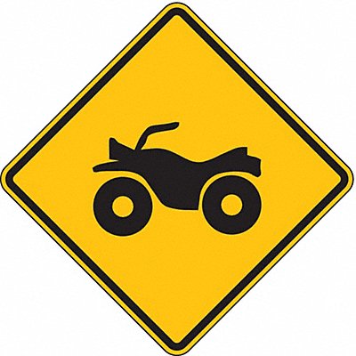 ATV Crossing Traffic Sign 24 x 24 MPN:LW11-15-24HA