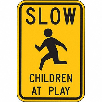 Children at Play Traffic Sign 18 x 24 MPN:LW9-21-18HA