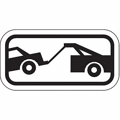 Towing Sym Parking Sign 6 x 12 MPN:R7-201A-12HA