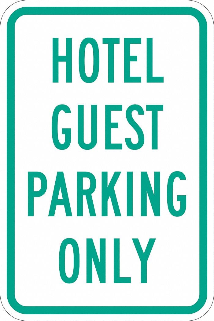 Guest Parking Sign 18 x 12 MPN:T1-1182-EG_12x18