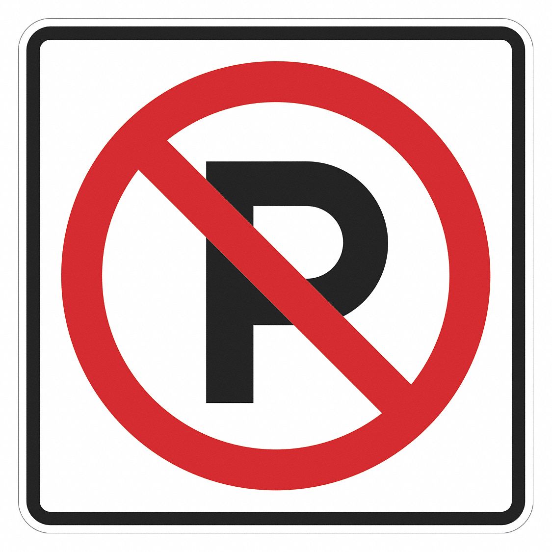 No Parking Parking Sign 24 x 24 MPN:T1-3047-EG_24x24