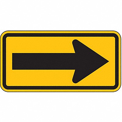 Arrow Traffic Sign 12 x 24 MPN:W1-6-24DA