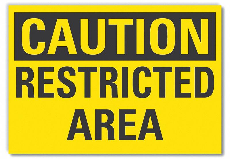 Caution Sign 7inx10in Non-PVC Polymer MPN:LCU3-0238-ED_10x7