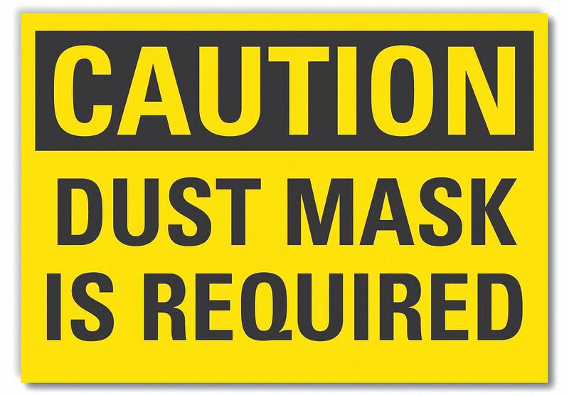 Caution Sign 7inx10in Non-PVC Polymer MPN:LCU3-0271-ED_10x7