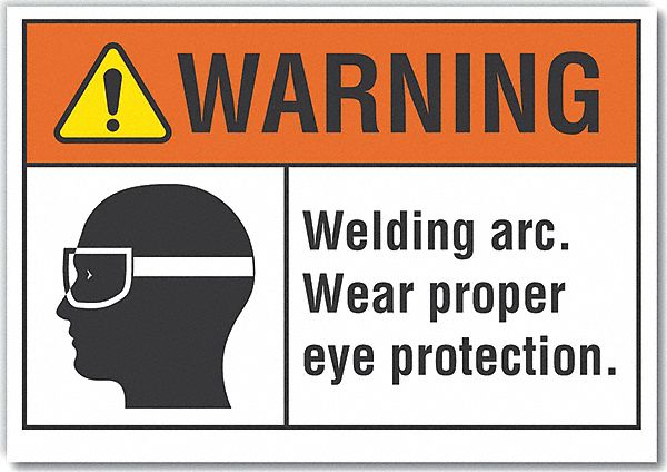 Warning Sign 7inx10in Non-PVC Polymer MPN:LCU6-0032-ED_10x7