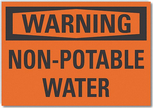 Warning Sign 7inx10in Non-PVC Polymer MPN:LCU6-0092-ED_10x7