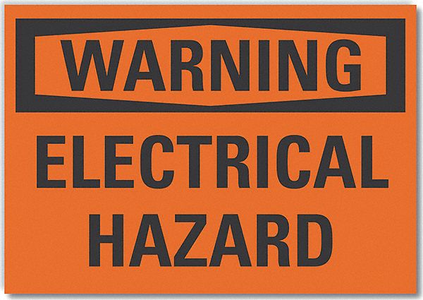 Warning Sign 7inx10in Non-PVC Polymer MPN:LCU6-0093-ED_10x7