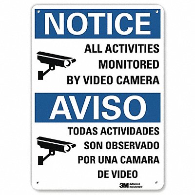 Notice Sign 14 in x 10 in Aluminum MPN:U1-1006-RA_10X14