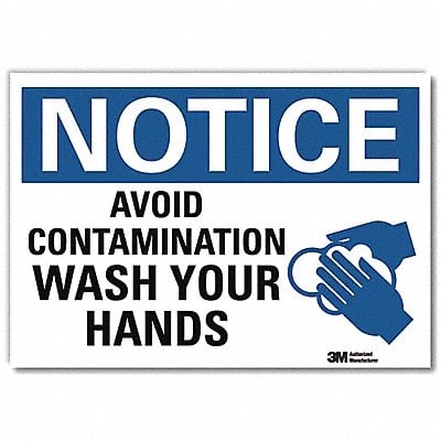 Notice Sign 10x14in Reflective Sheeting MPN:U1-1069-RD_14X10