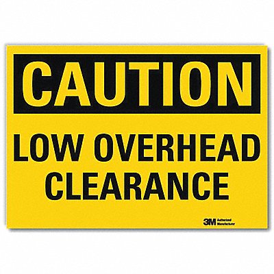 Safety Sign 7inx10in Reflective Sheeting MPN:U4-1516-RD_10X7