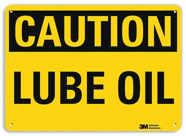 Caution Sign 10 inx14 in Aluminum MPN:U4-1520-NA_14x10