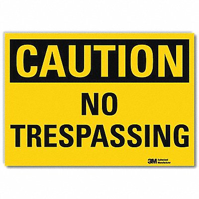 Safety Sign 10inx14in Reflctv Sheeting MPN:U4-1554-RD_14X10