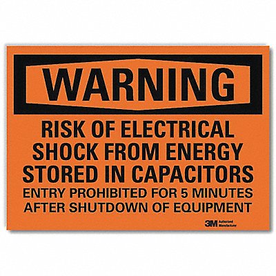 Security Sign 7in x 10in Rflct Sheeting MPN:U6-1217-RD_10X7