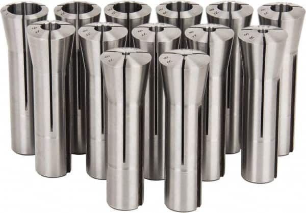 Collet Set: 13 Pc, 1/8 to 7/8