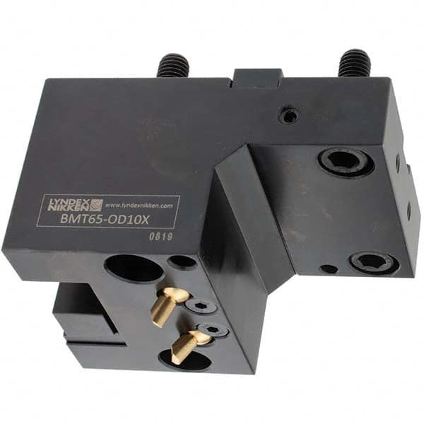 VDI Static Tool Axis Holder: Wedge Block Clamping System MPN:BMT65-OD10X