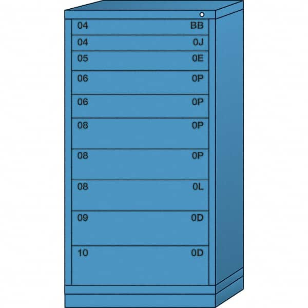 Standard Eye-Level - Single Drawer Access Steel Storage Cabinet: 30