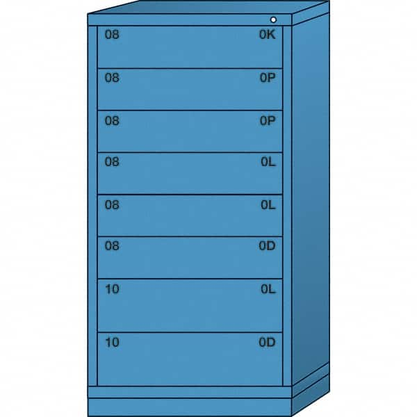 Standard Eye-Level - Multiple Drawer Access Steel Storage Cabinet: 30