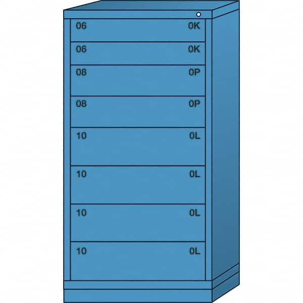 Standard Eye-Level - Multiple Drawer Access Steel Storage Cabinet: 30