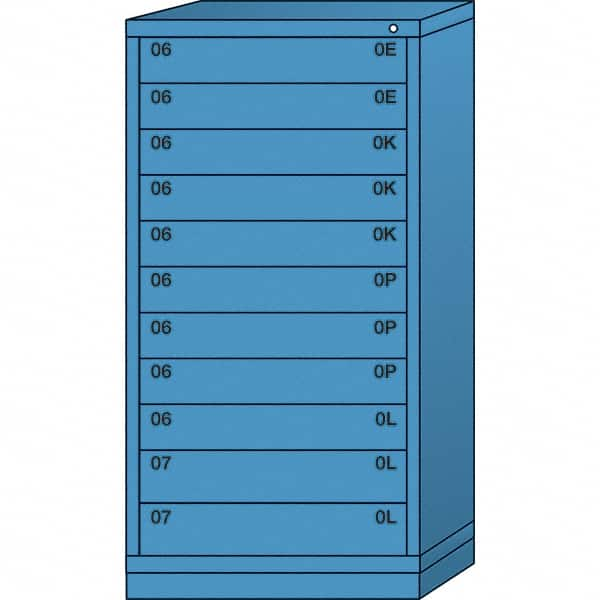 Standard Eye-Level - Single Drawer Access Steel Storage Cabinet: 30