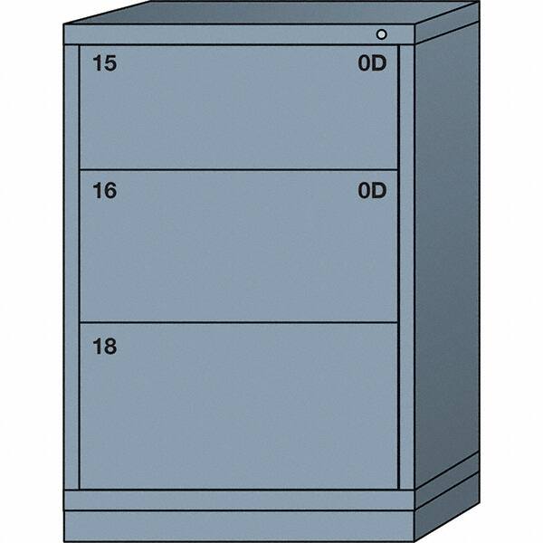 Standard Counter - Multiple Drawer Access Steel Storage Cabinet: 30