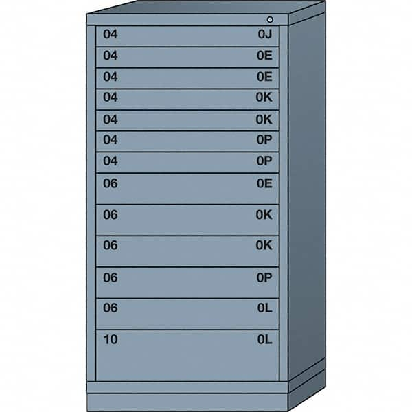 Standard Eye-Level - Single Drawer Access Steel Storage Cabinet: 30