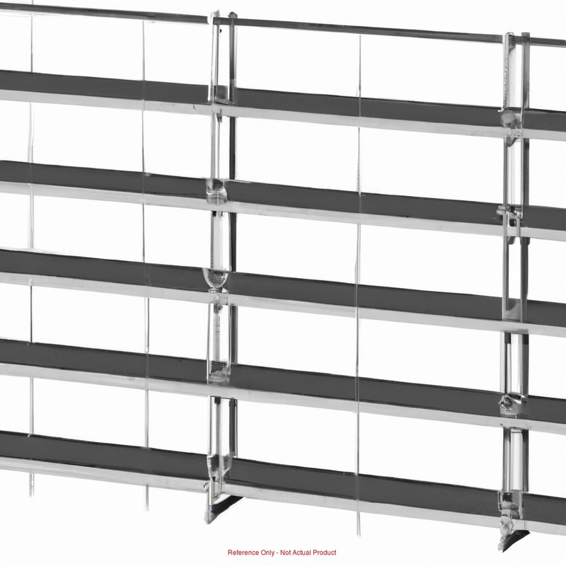 Metal Shelving 48 W 18 D Gray MPN:DDJ1021191