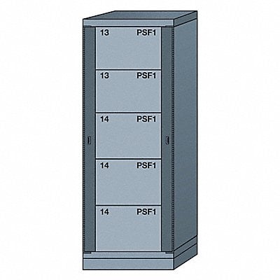 Gear Locker 59-1/4 Overall Height Gray MPN:DDN6822300WPNI