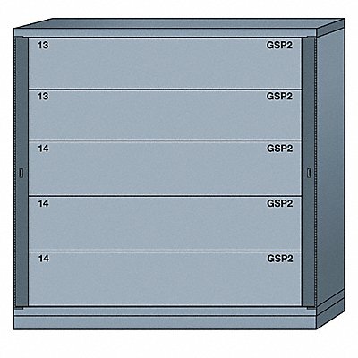 Gear Locker 59-1/4 Overall Height Gray MPN:DDN6860300WPNI