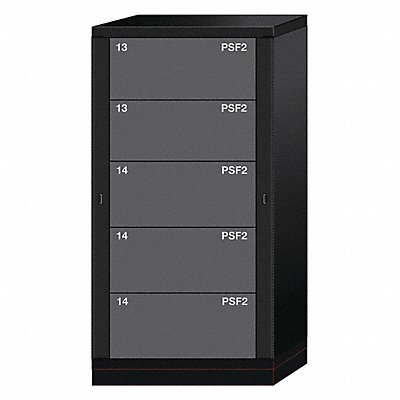 Gear Locker 59-1/4 Overall Height Black MPN:KKN6830300WPNI