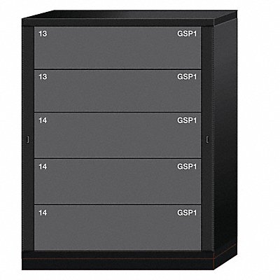 Gear Locker 59-1/4 Overall Height Black MPN:KKN6845300WPNI