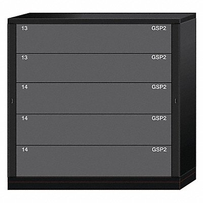 Gear Locker 59-1/4 Overall Height Black MPN:KKN6860300WPNI