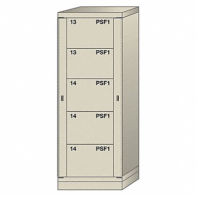 Modular Drawer Cabinet 59-1/4 H Putty MPN:PPN6822300WPNI