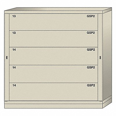 Modular Drawer Cabinet 59-1/4 H Putty MPN:PPN6860300WPNI