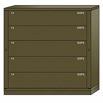 Gear Locker 59-1/4 Overall Height Green MPN:XJN6860300WPNI