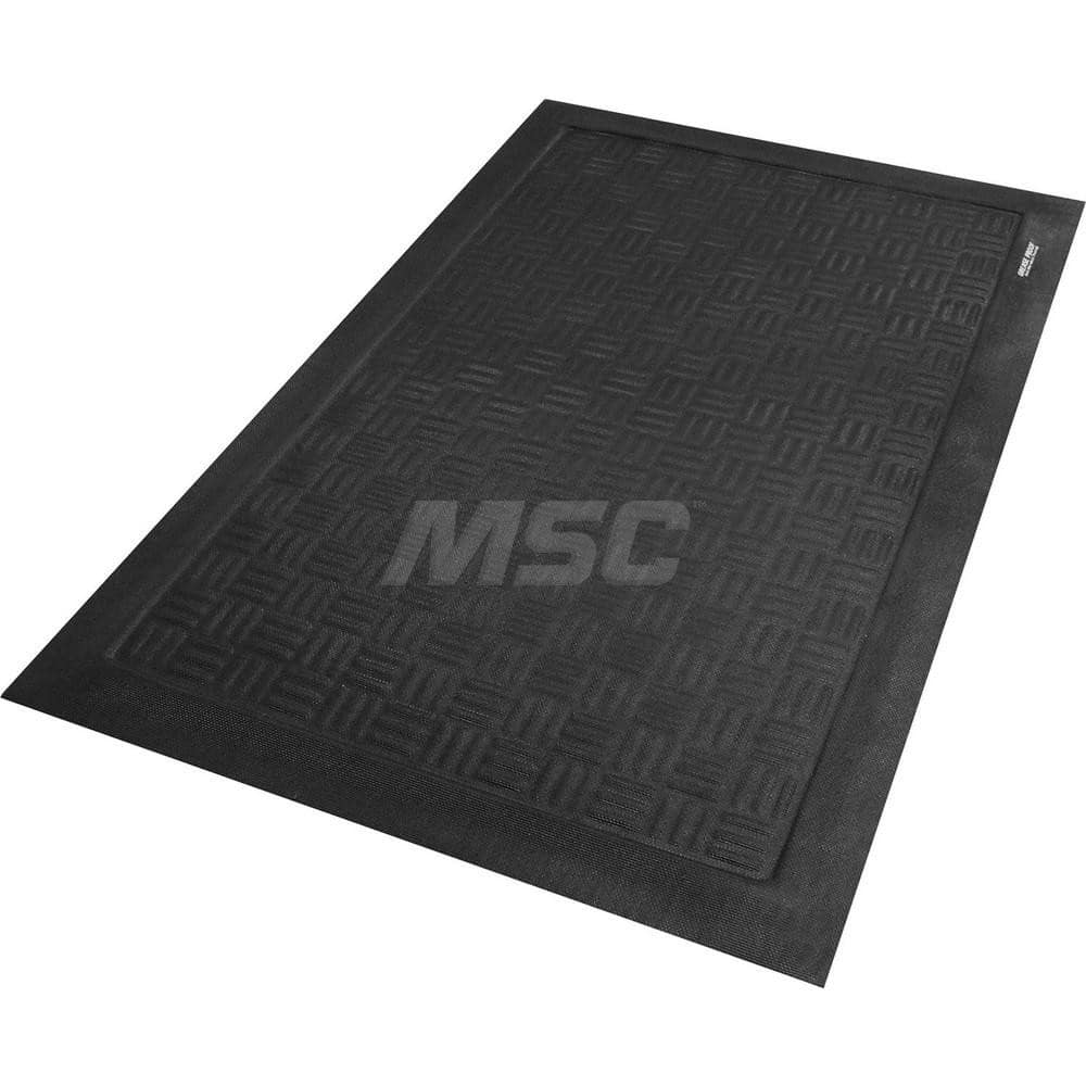 Anti-Fatigue Mat: 3.2' Length, 2' Wide, 7/16