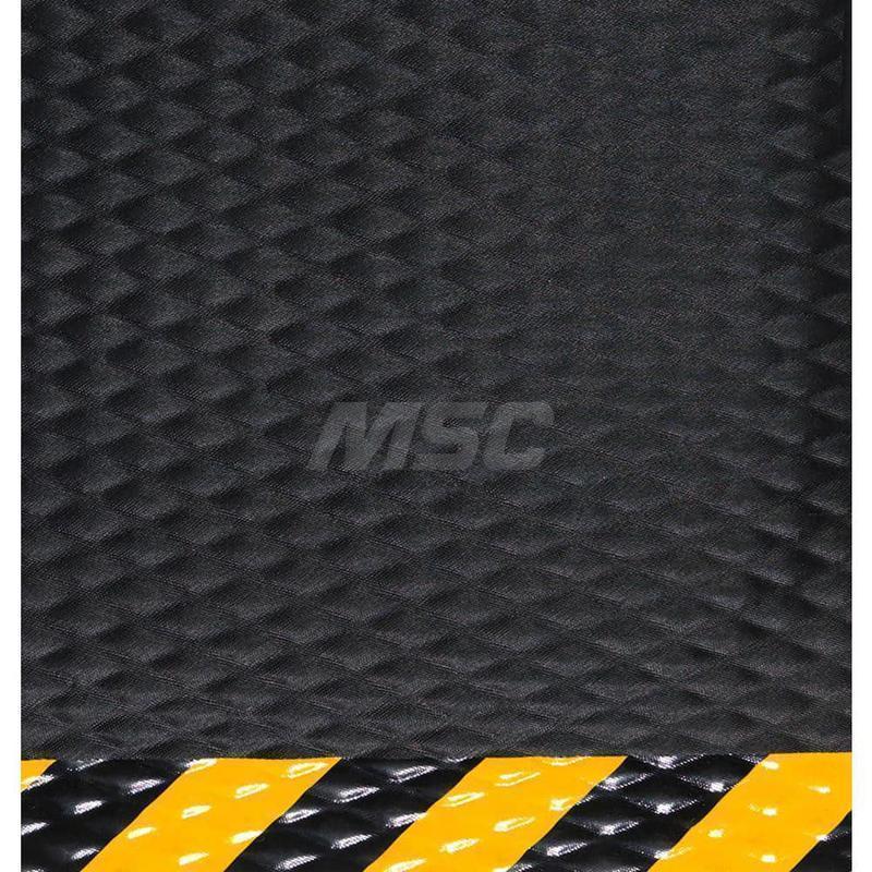 Anti-Fatigue Mat: 6' Length, 4' Wide, Nitrile Rubber, Beveled Edge, Heavy-Duty MPN:424246100