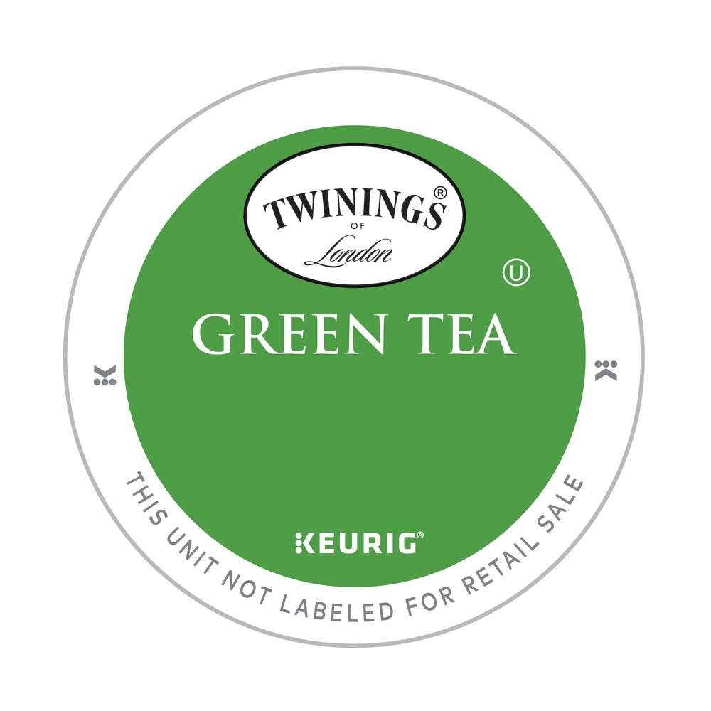 Twinings of London, Green Tea Single-Serve K-Cup Pods, Box Of 24 (Min Order Qty 4) MPN:08759