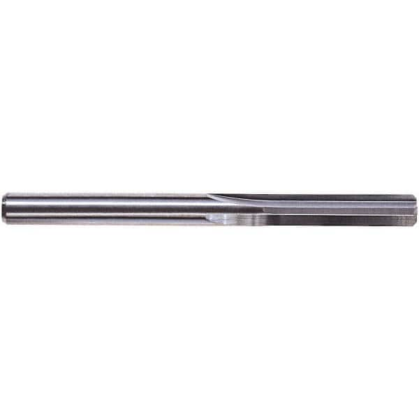 Chucking Reamer: 4 mm Dia, 2-1/2