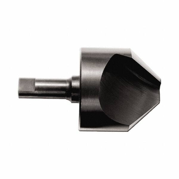 Countersink: 60.00 deg Included Angle, 1 Flute, High-Speed Steel, Right Hand MPN:61062501T