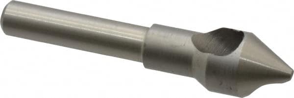 Countersink: 60.00 deg Included Angle, 0 Flute, High-Speed Steel, Right Hand MPN:67043701