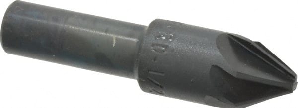 Countersink: 60.00 deg Included Angle, 6 Flute, High-Speed Steel, Right Hand MPN:79050001